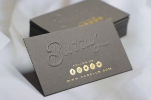 Embossed Cards